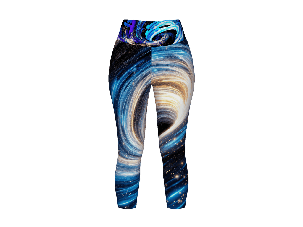 All-Over Print Yoga Capri Leggings
