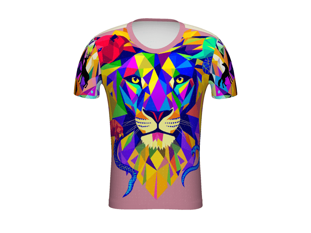 All-Over Print Men's Athletic T-Shirt