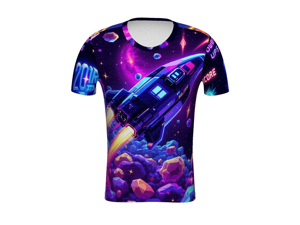 All-Over Print Men's Athletic T-Shirt