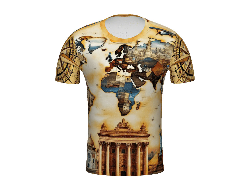 All-Over Print Men's Crew Neck T-Shirt