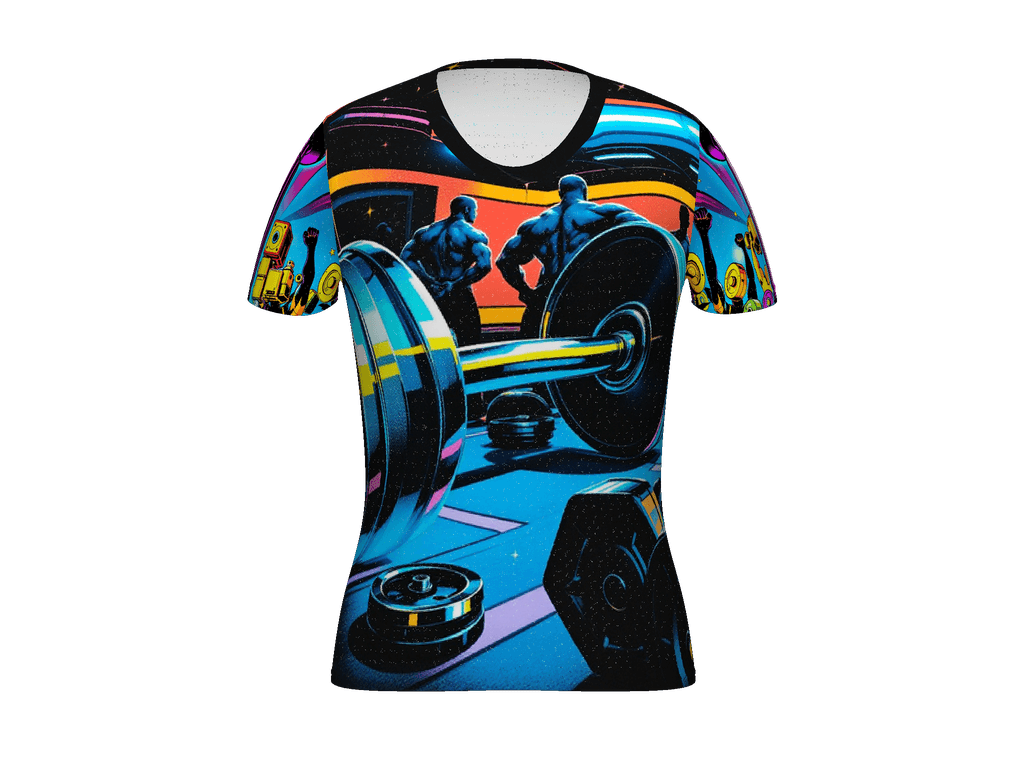 All-Over Print Women's Athletic T-Shirt