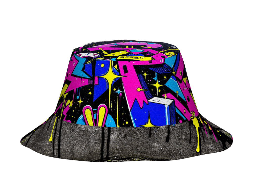 All-Over Print Reversible Bucket Hat