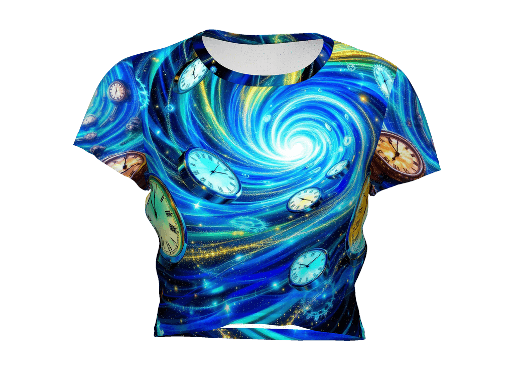 All-Over Print Crop Tee