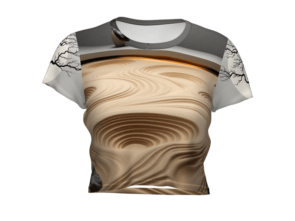 All-Over Print Crop Tee