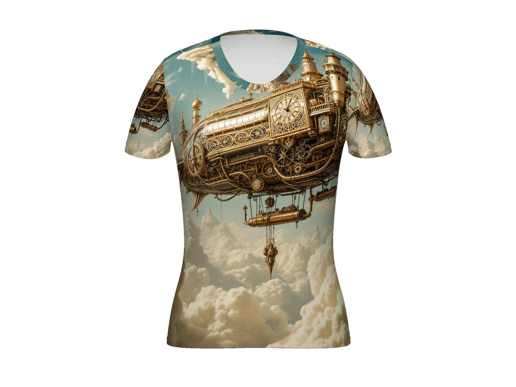 All-Over Print Women's Athletic T-Shirt