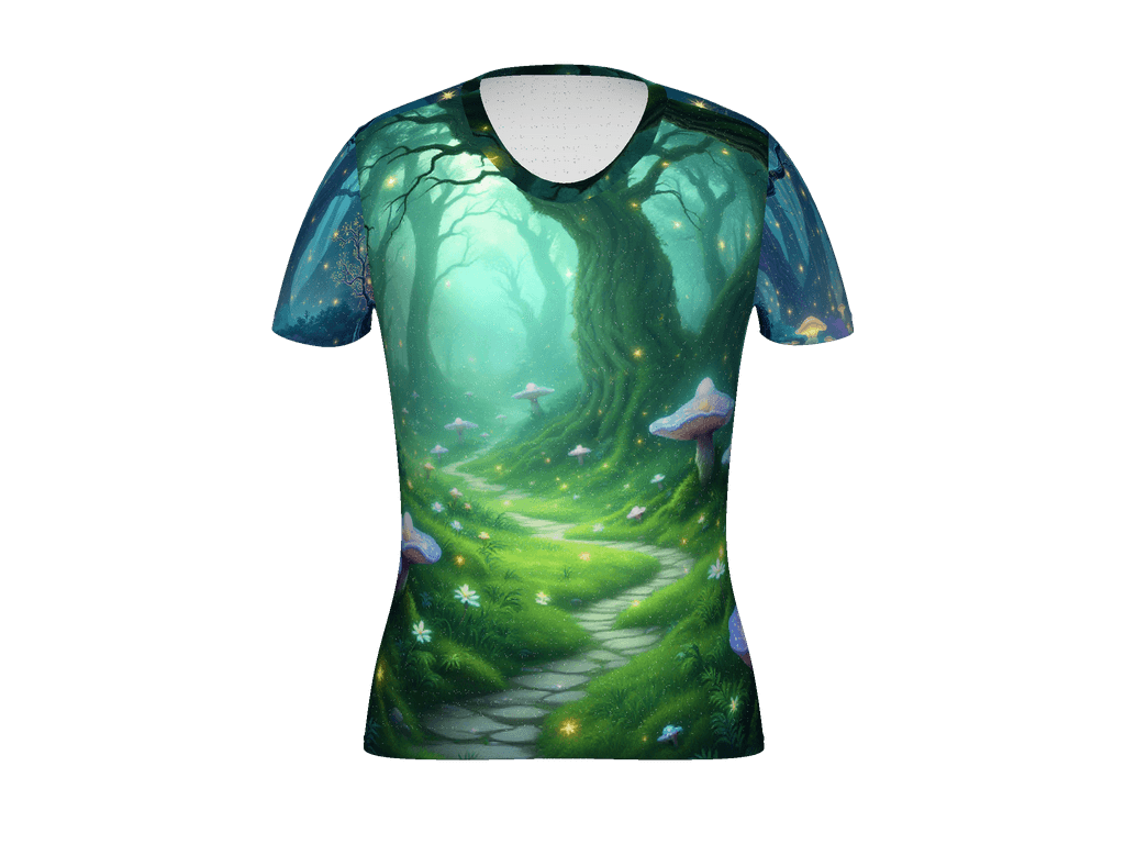 All-Over Print Women's Athletic T-Shirt