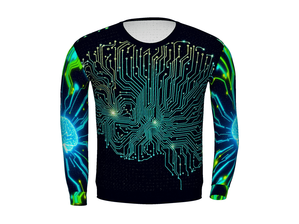 All-Over Print Recycled Unisex Sweatshirt