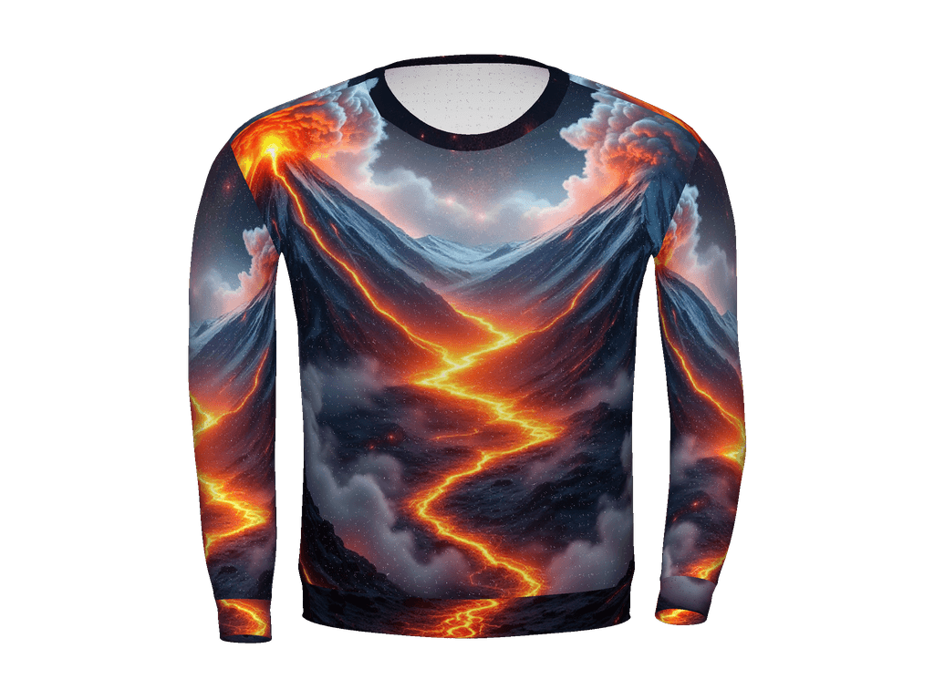 All-Over Print Recycled Unisex Sweatshirt