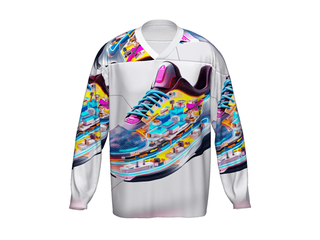 All-Over Print Recycled Hockey Fan Jersey