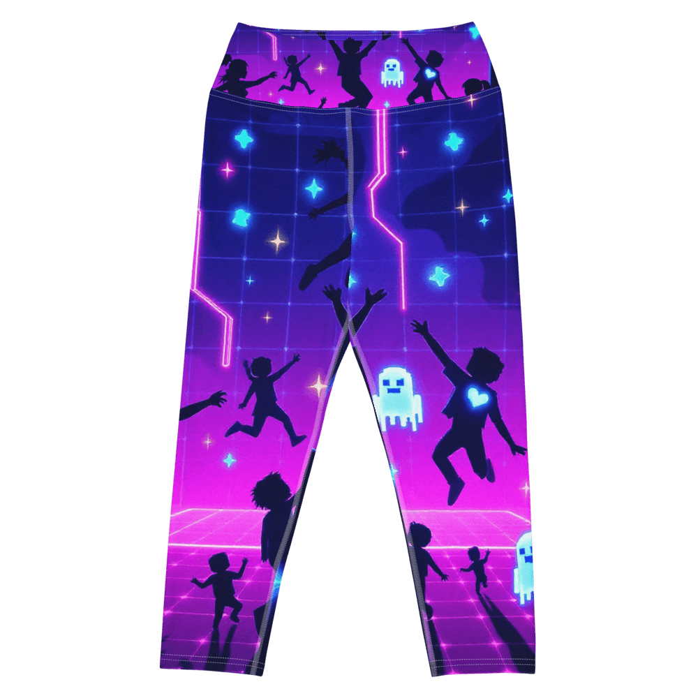 All-Over Print Yoga Capri Leggings