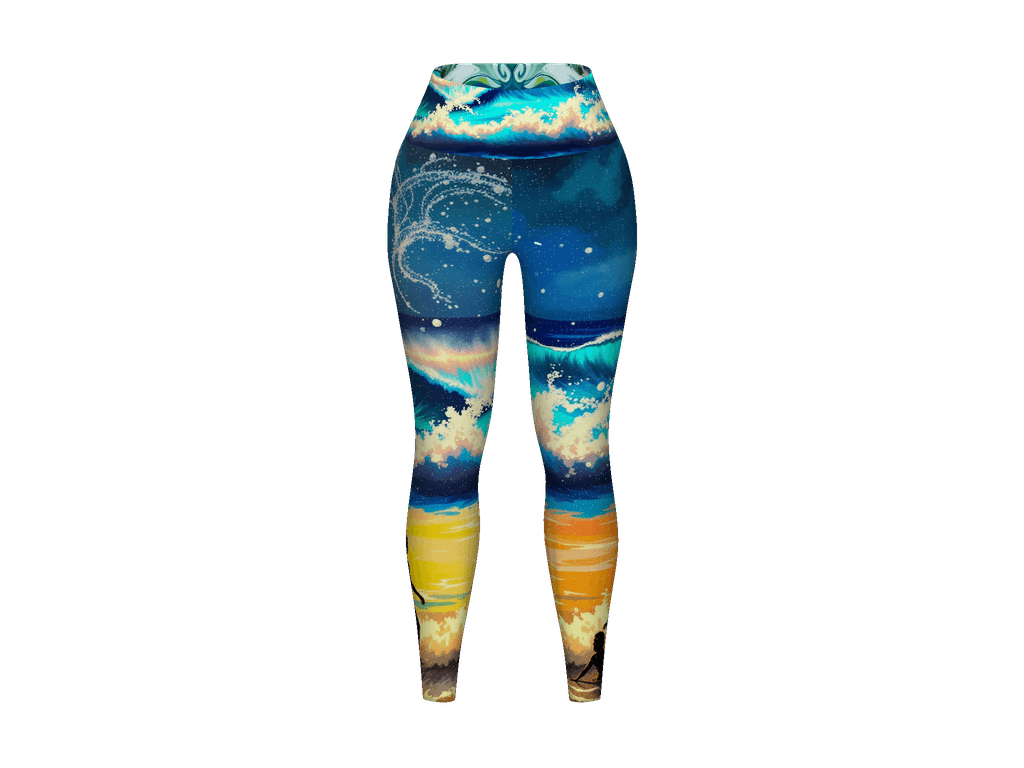 All-Over Print Yoga Leggings