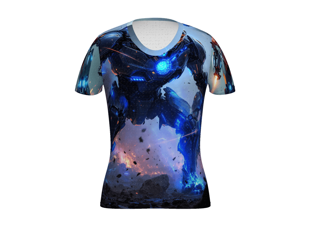 All-Over Print Women's Athletic T-Shirt