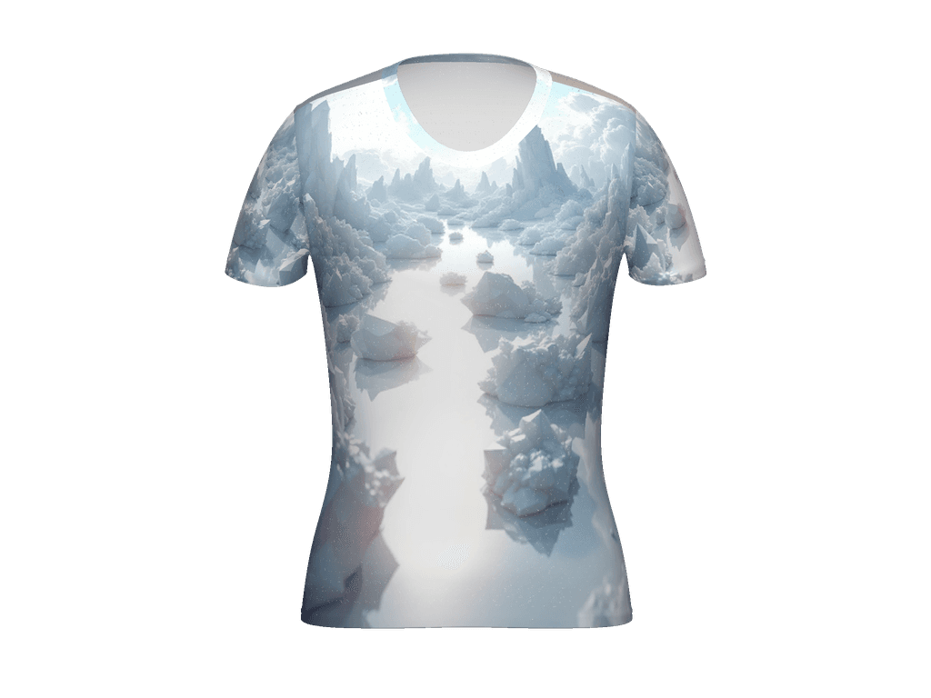 All-Over Print Women's Athletic T-Shirt