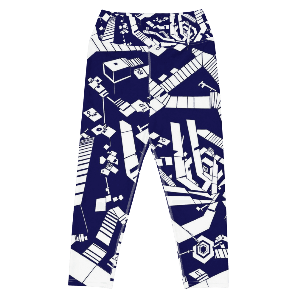 All-Over Print Yoga Capri Leggings