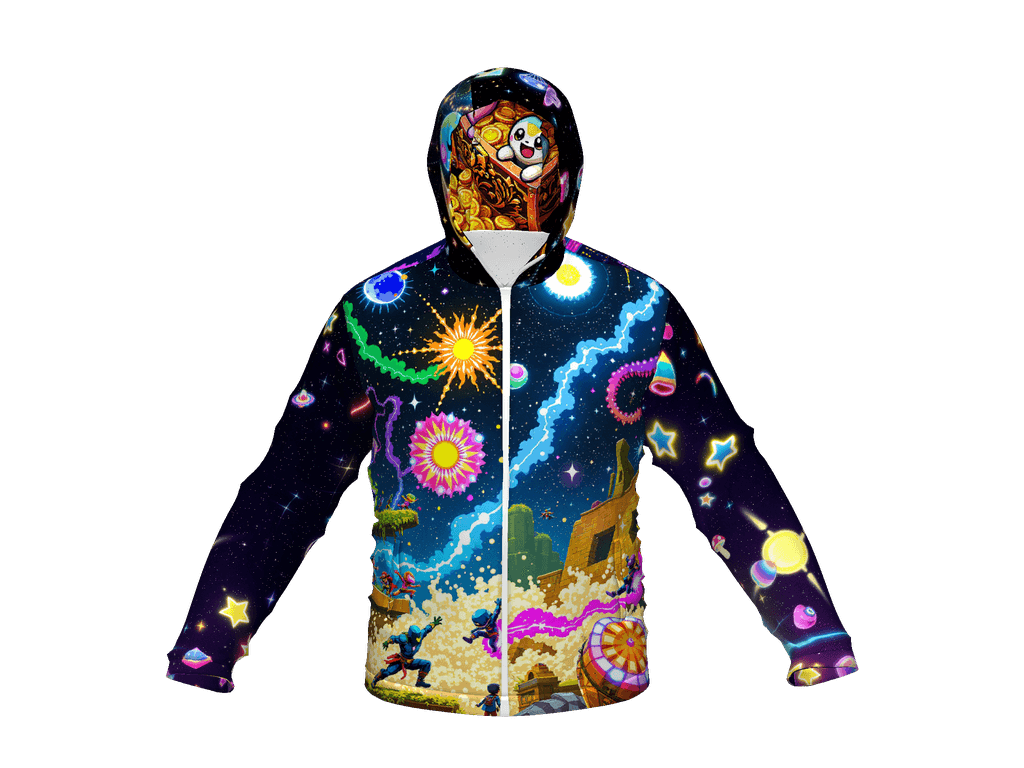 All-Over Print Men's Windbreaker