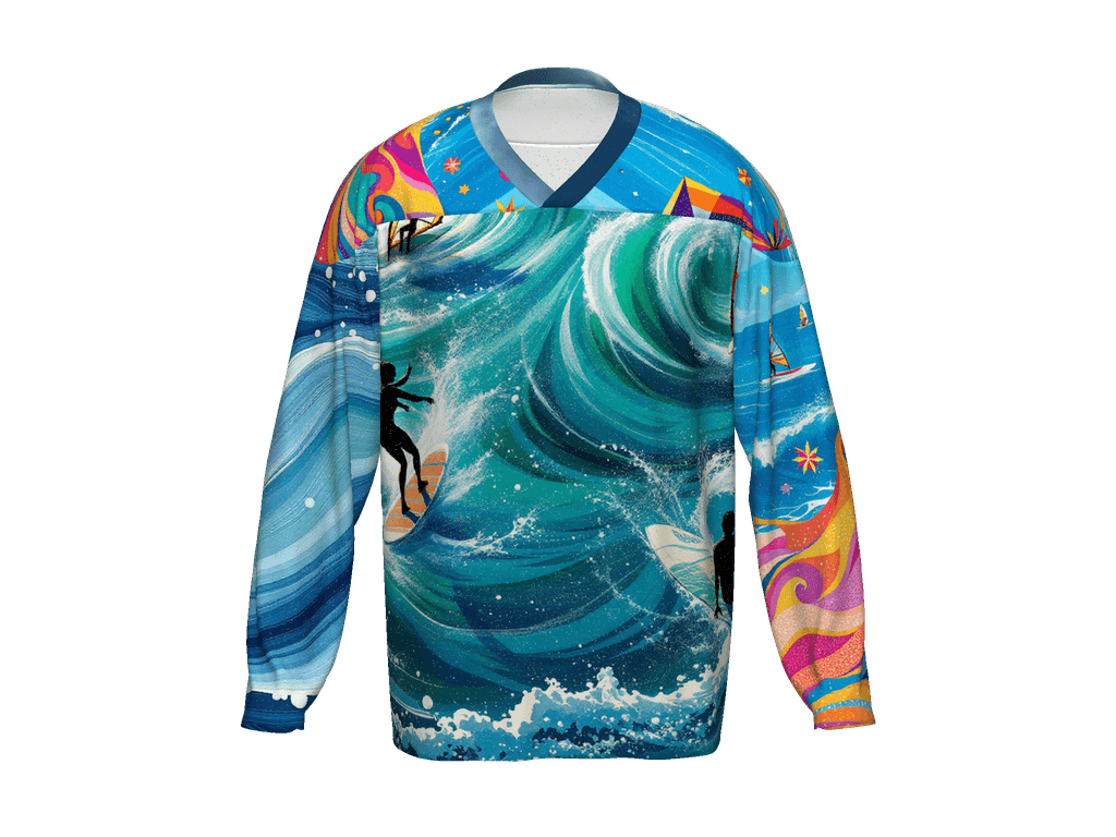 All-Over Print Recycled Hockey Fan Jersey