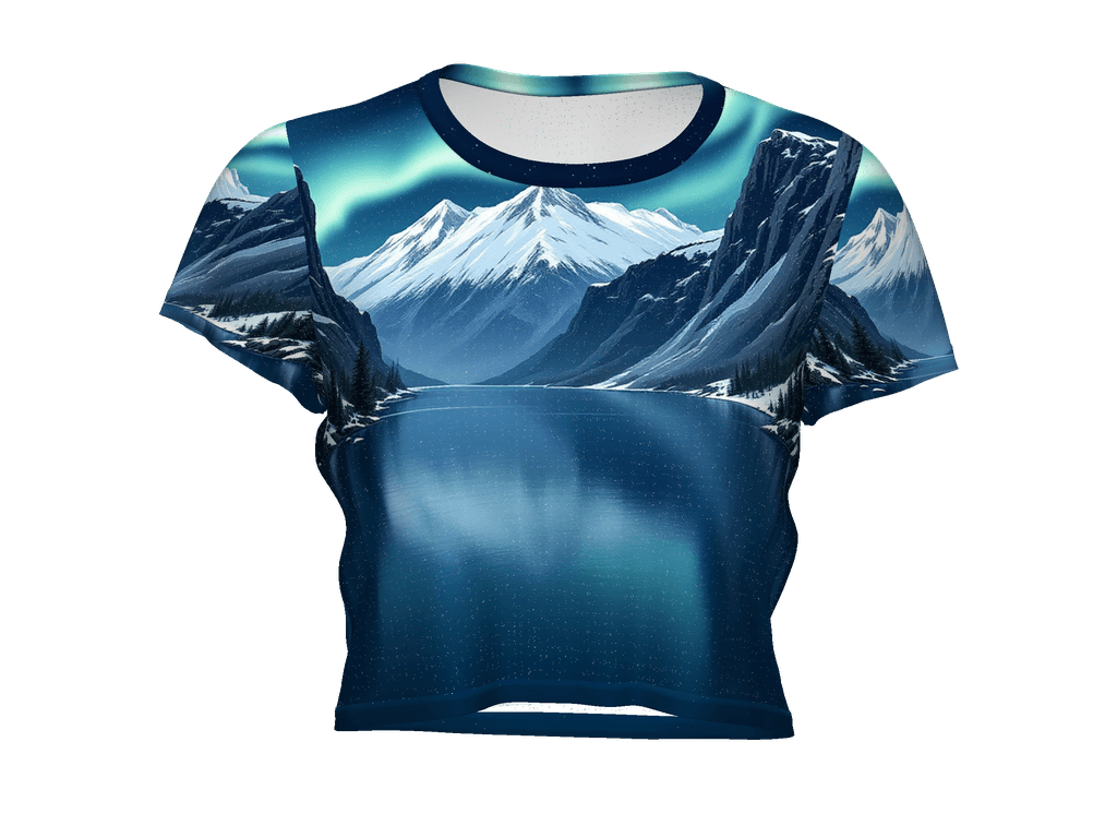 All-Over Print Crop Tee