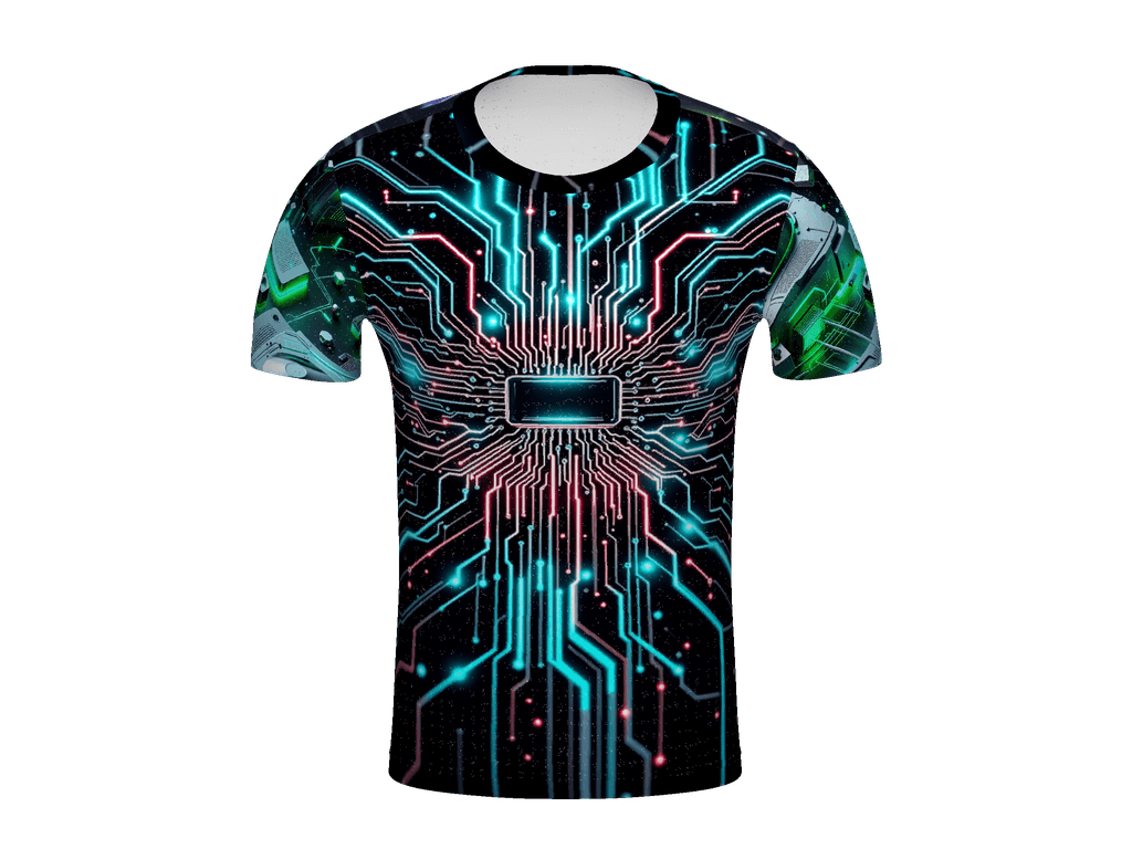 All-Over Print Men's Crew Neck T-Shirt