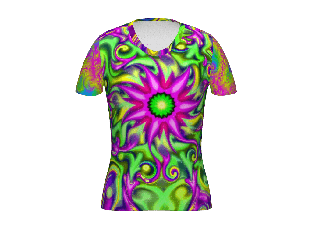 All-Over Print Women's Athletic T-Shirt