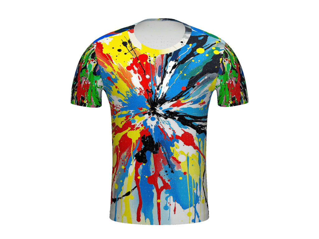 All-Over Print Men's Crew Neck T-Shirt