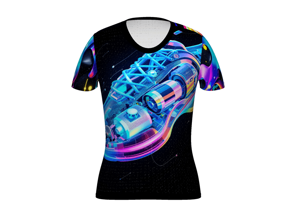 All-Over Print Women's Athletic T-Shirt