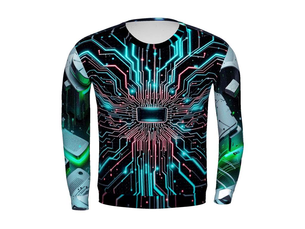 All-Over Print Recycled Unisex Sweatshirt