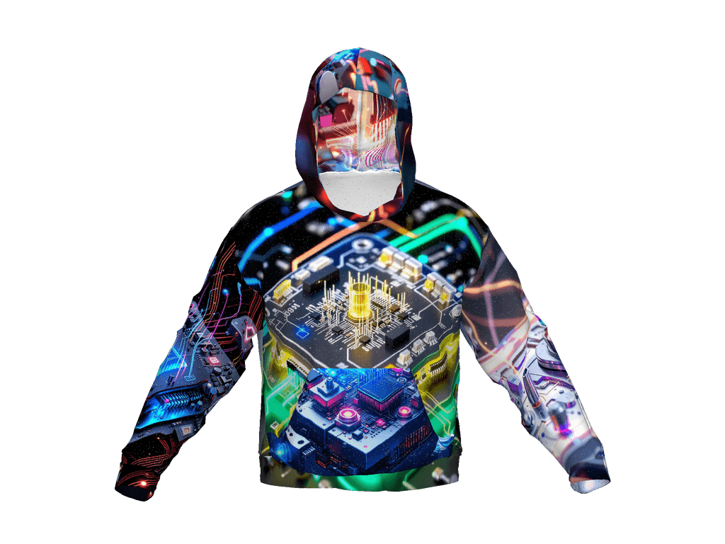 All-Over Print Recycled Unisex Hoodie