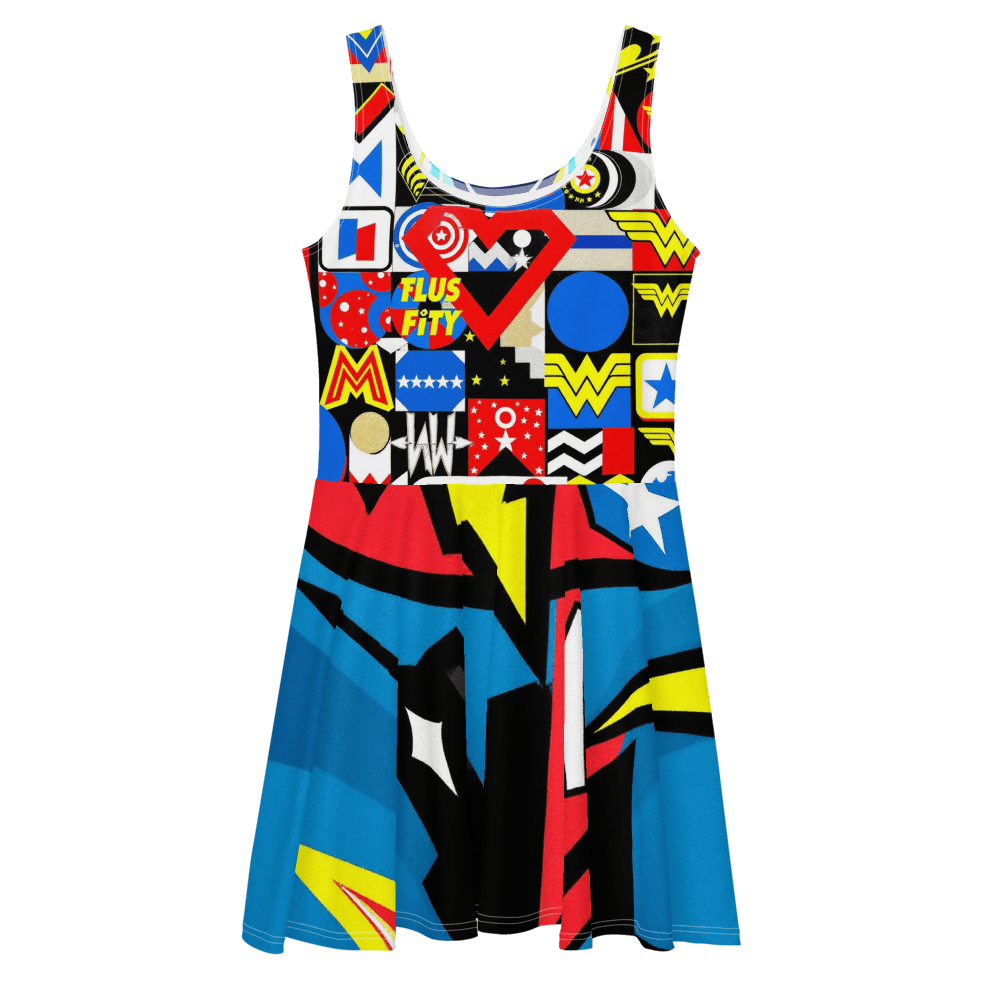 Superhero Skater Dress