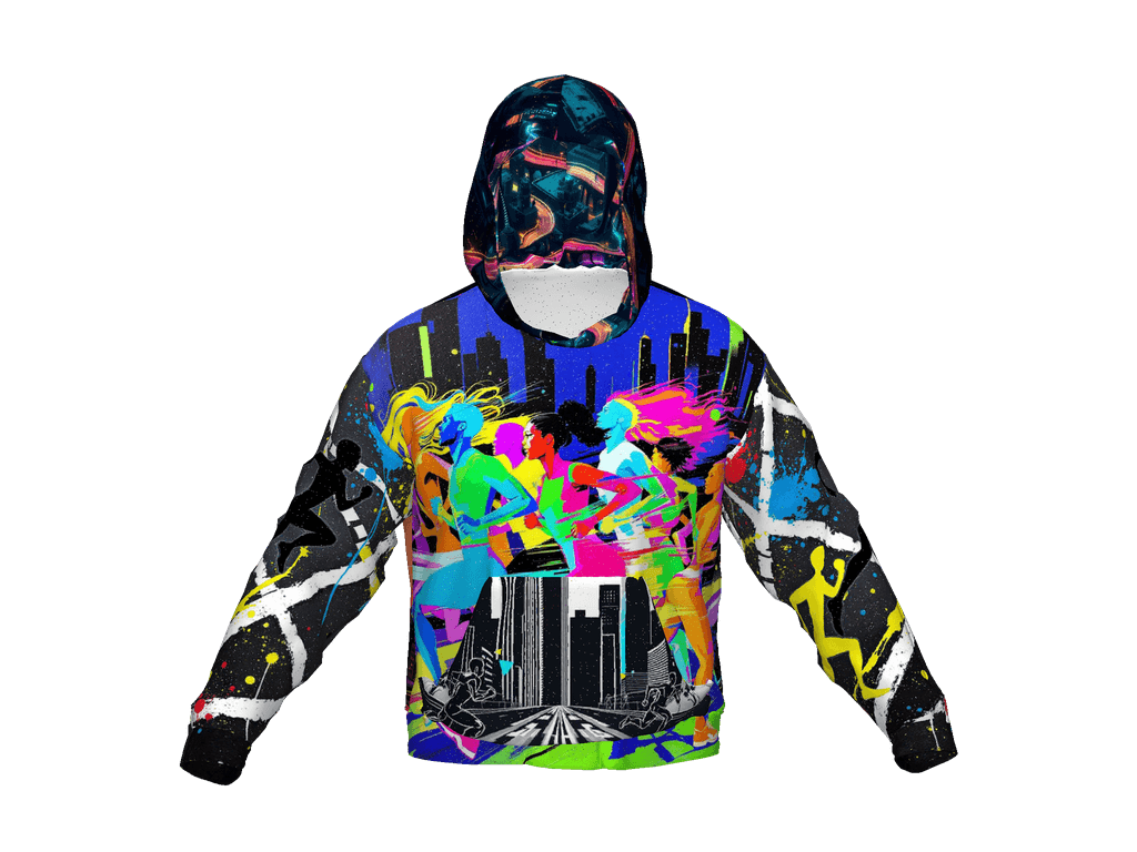 All-Over Print Recycled Unisex Hoodie
