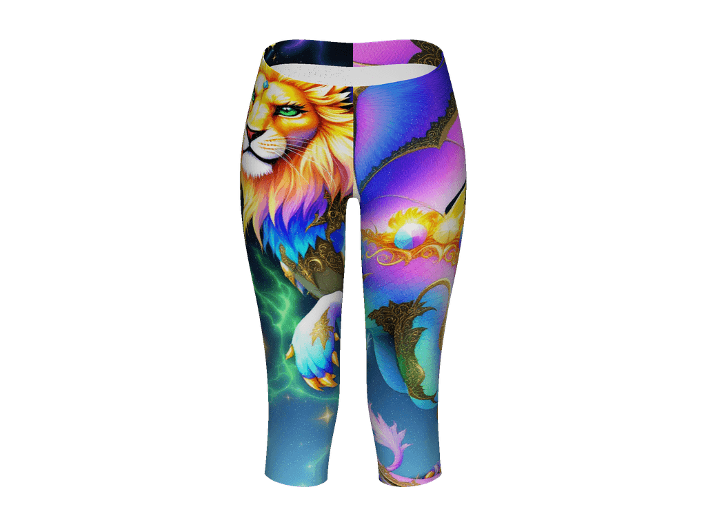 All-Over Print Capri Leggings