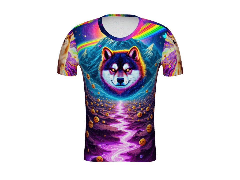 All-Over Print Men's Athletic T-Shirt