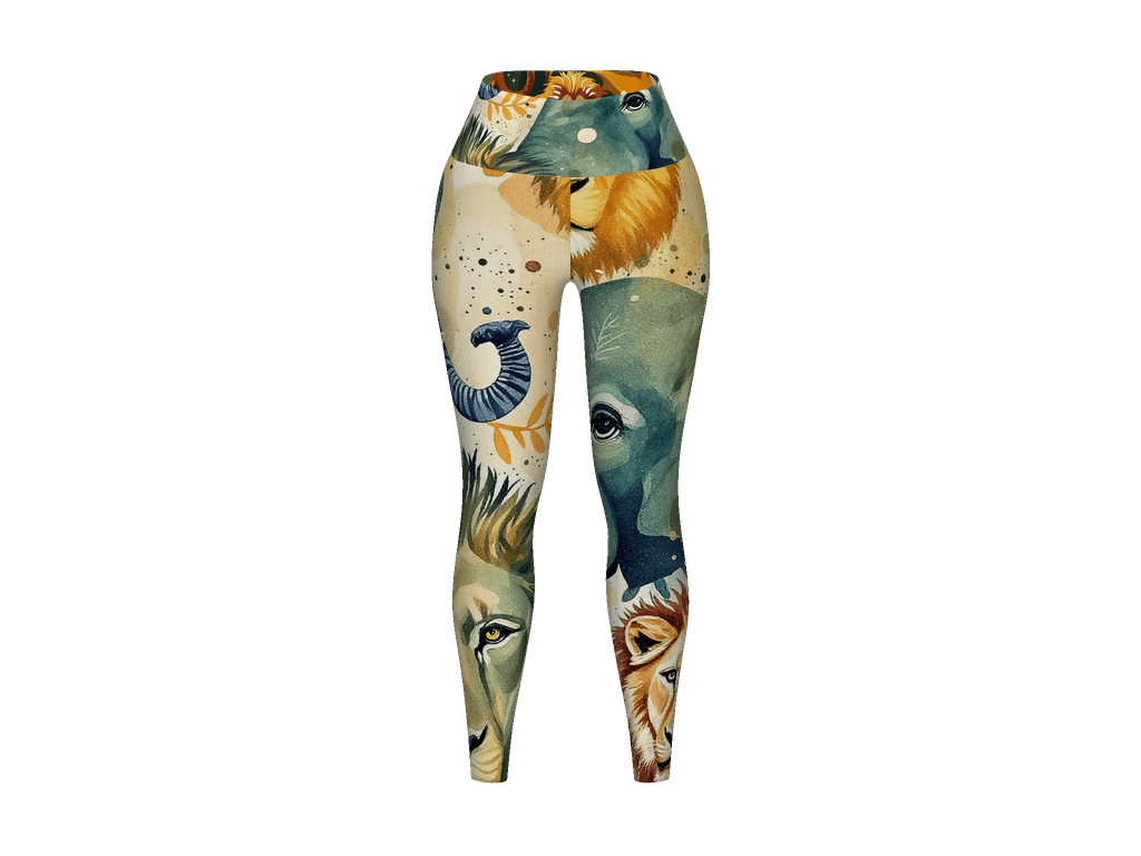 All-Over Print Yoga Leggings