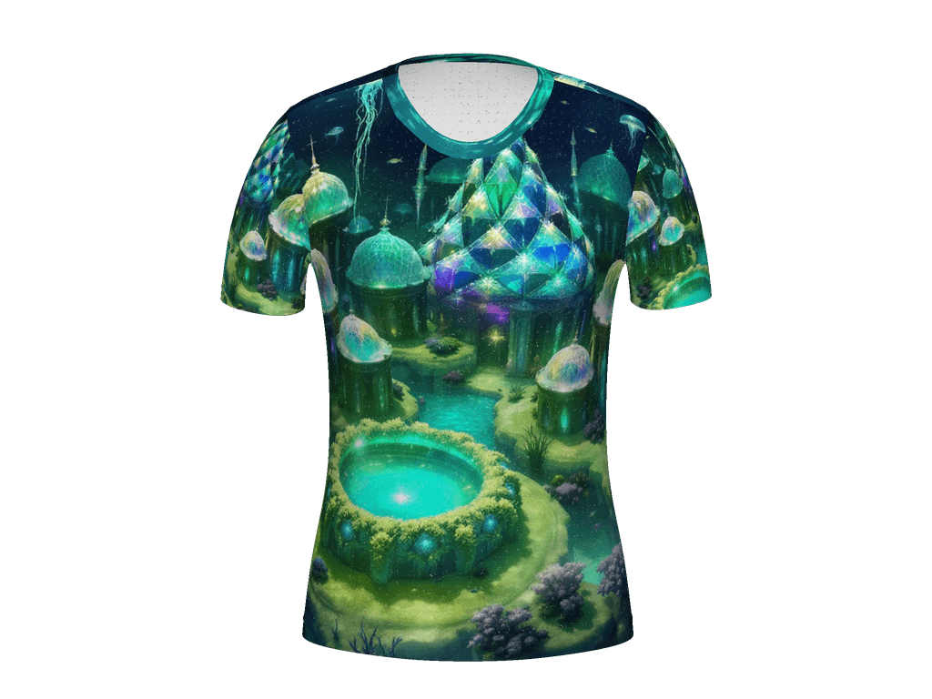 All-Over Print Women's Crew Neck T-Shirt