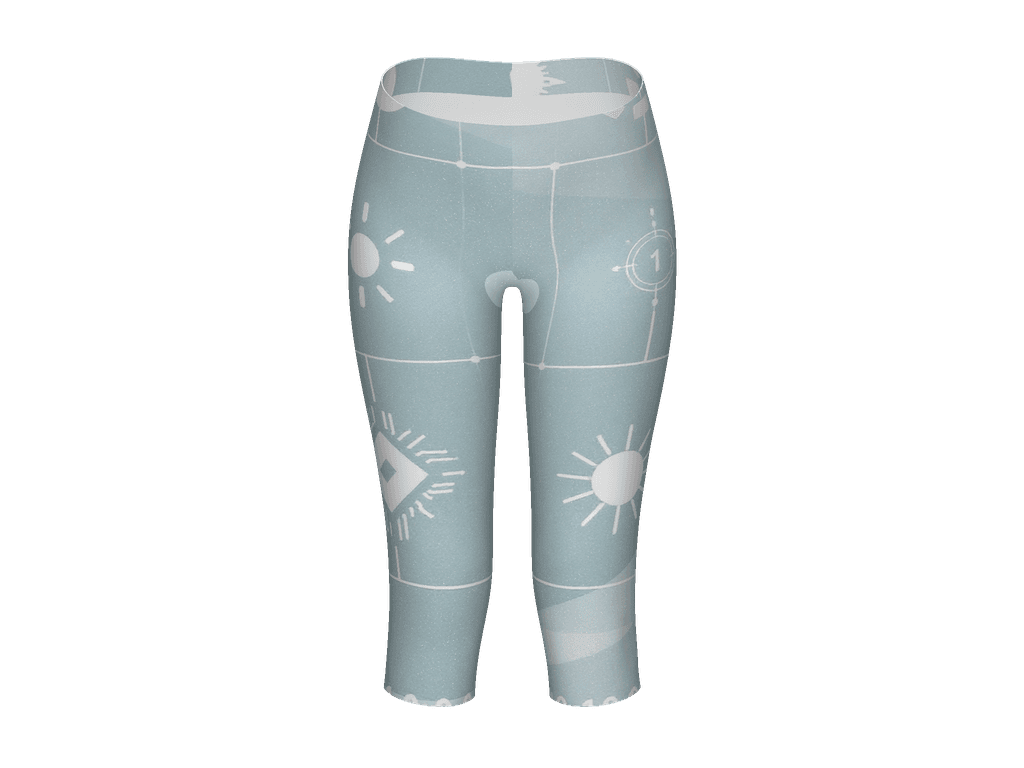 All-Over Print Capri Leggings