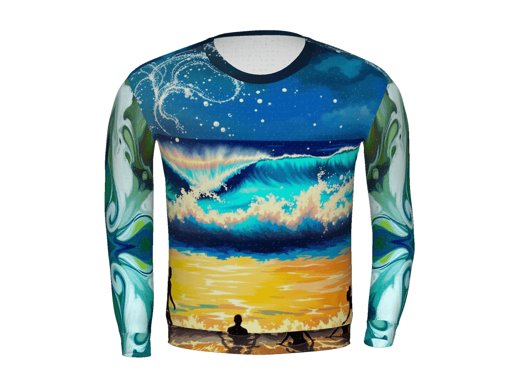 All-Over Print Recycled Unisex Sweatshirt