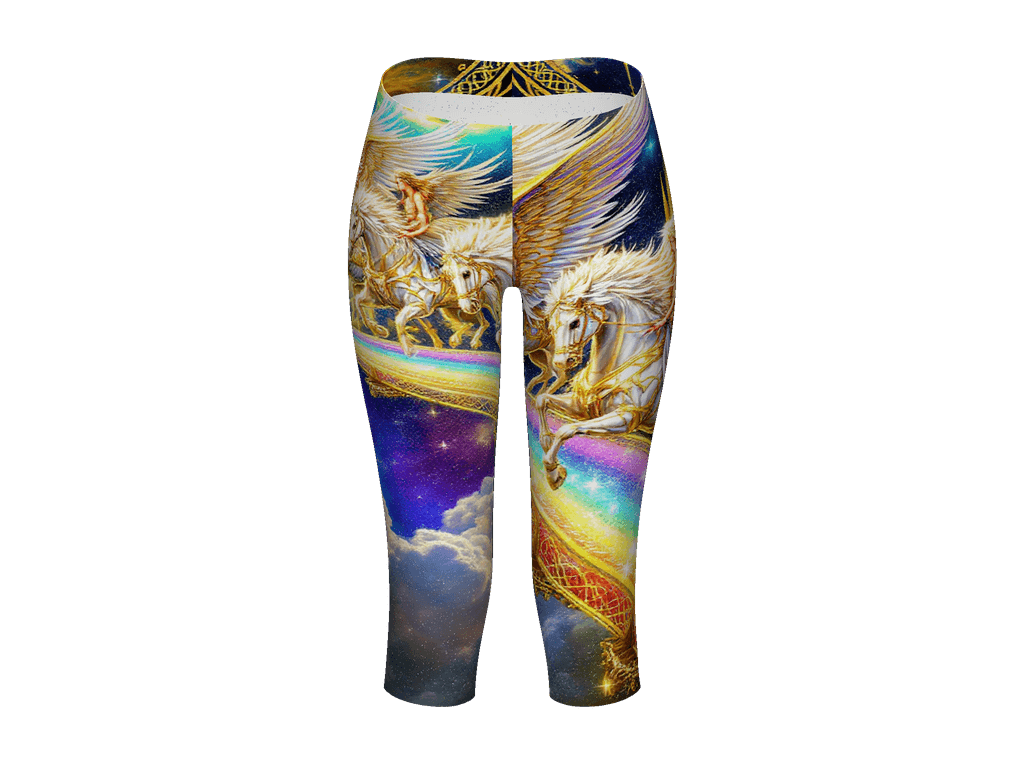 All-Over Print Capri Leggings