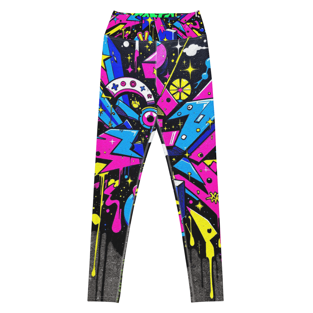 All-Over Print Yoga Leggings