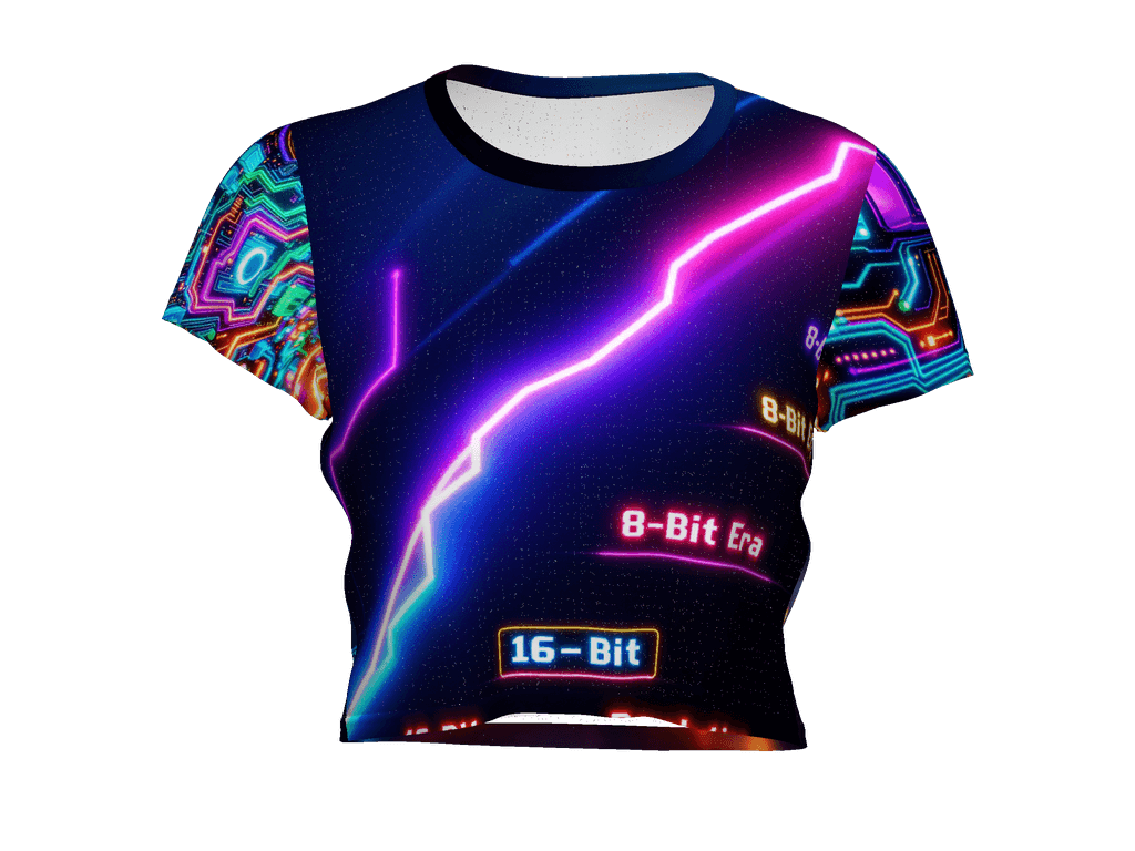 All-Over Print Crop Tee