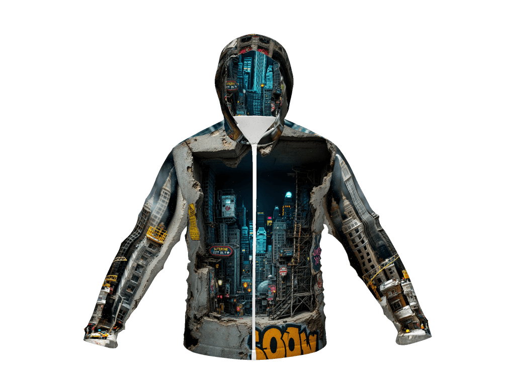 All-Over Print Men's Windbreaker