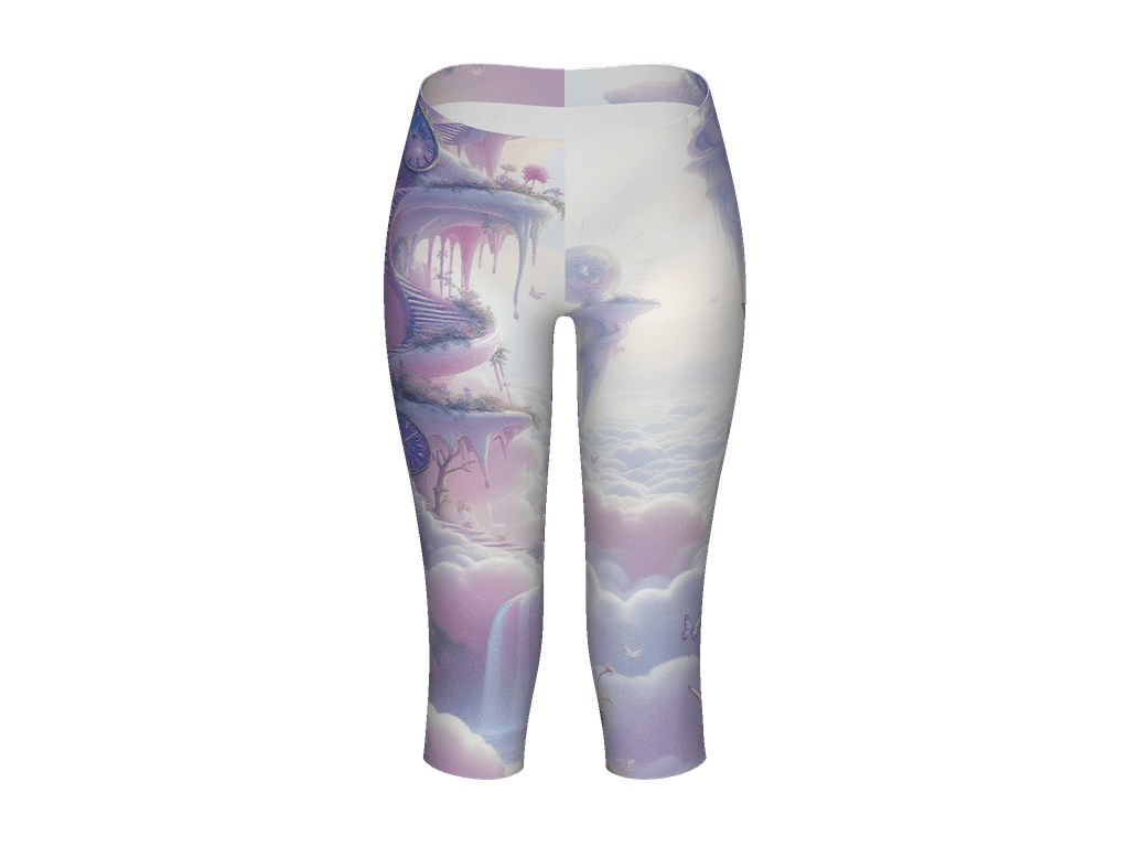 All-Over Print Capri Leggings