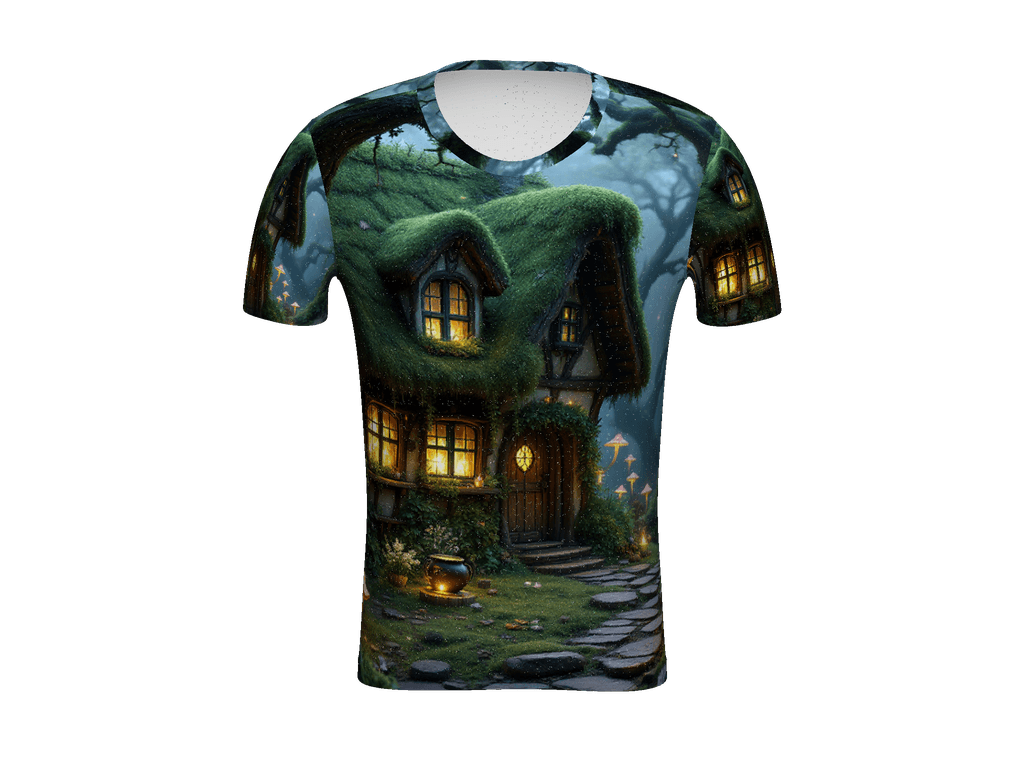 All-Over Print Men's Athletic T-Shirt