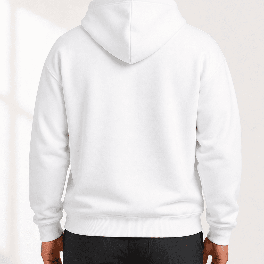 Back — blank, front print only