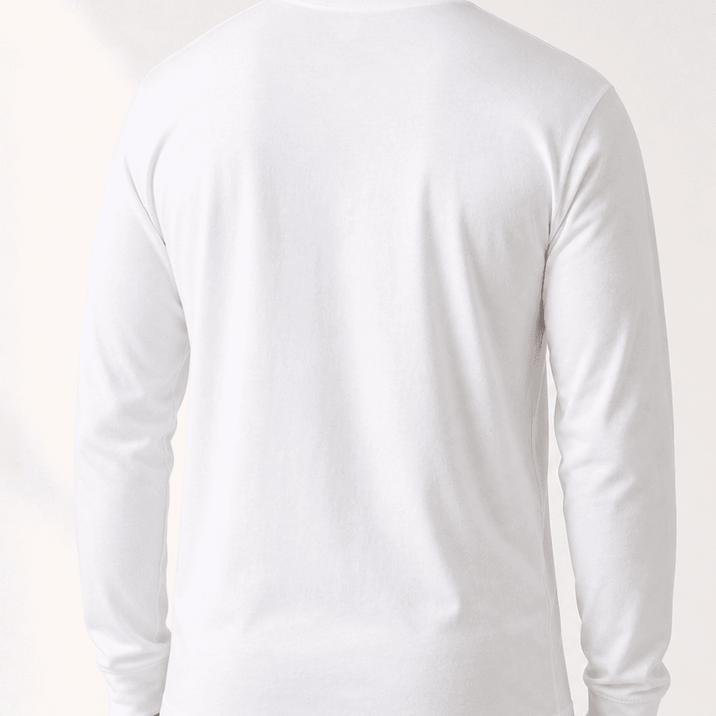 Back — blank, front print only