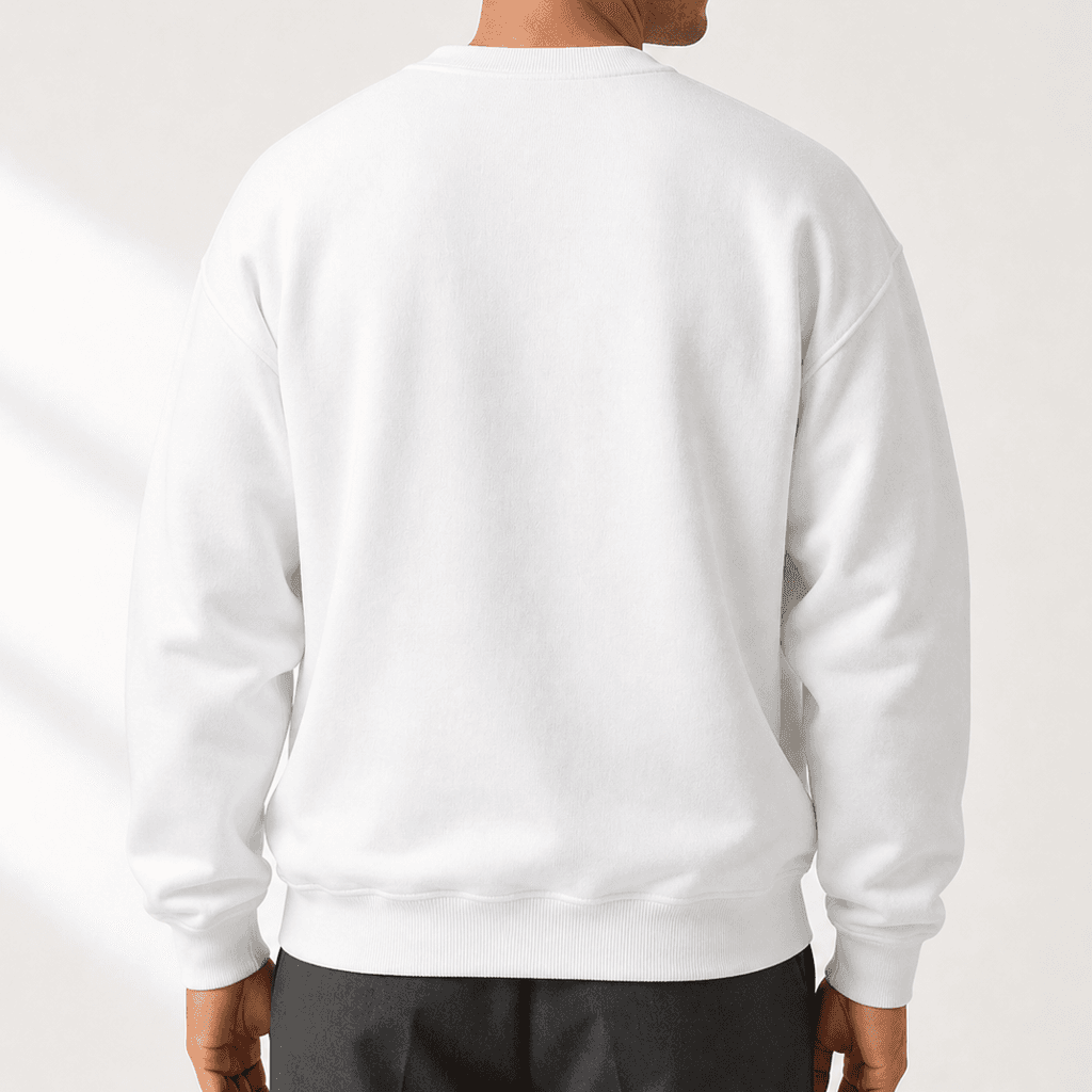 Back — blank, front print only