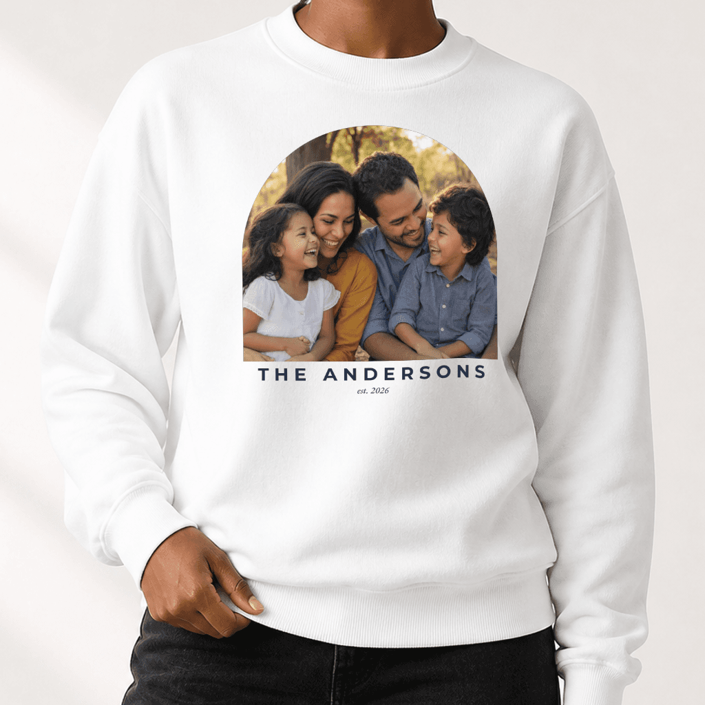 Custom Christmas Sweatshirt, female fit