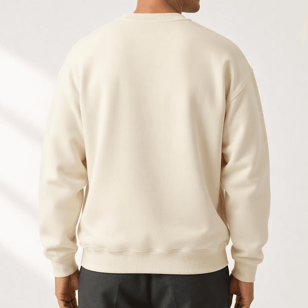 Back — blank, front print only