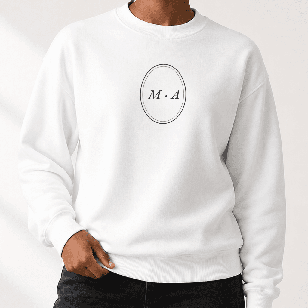 Monogrammed Sweatshirt, female fit