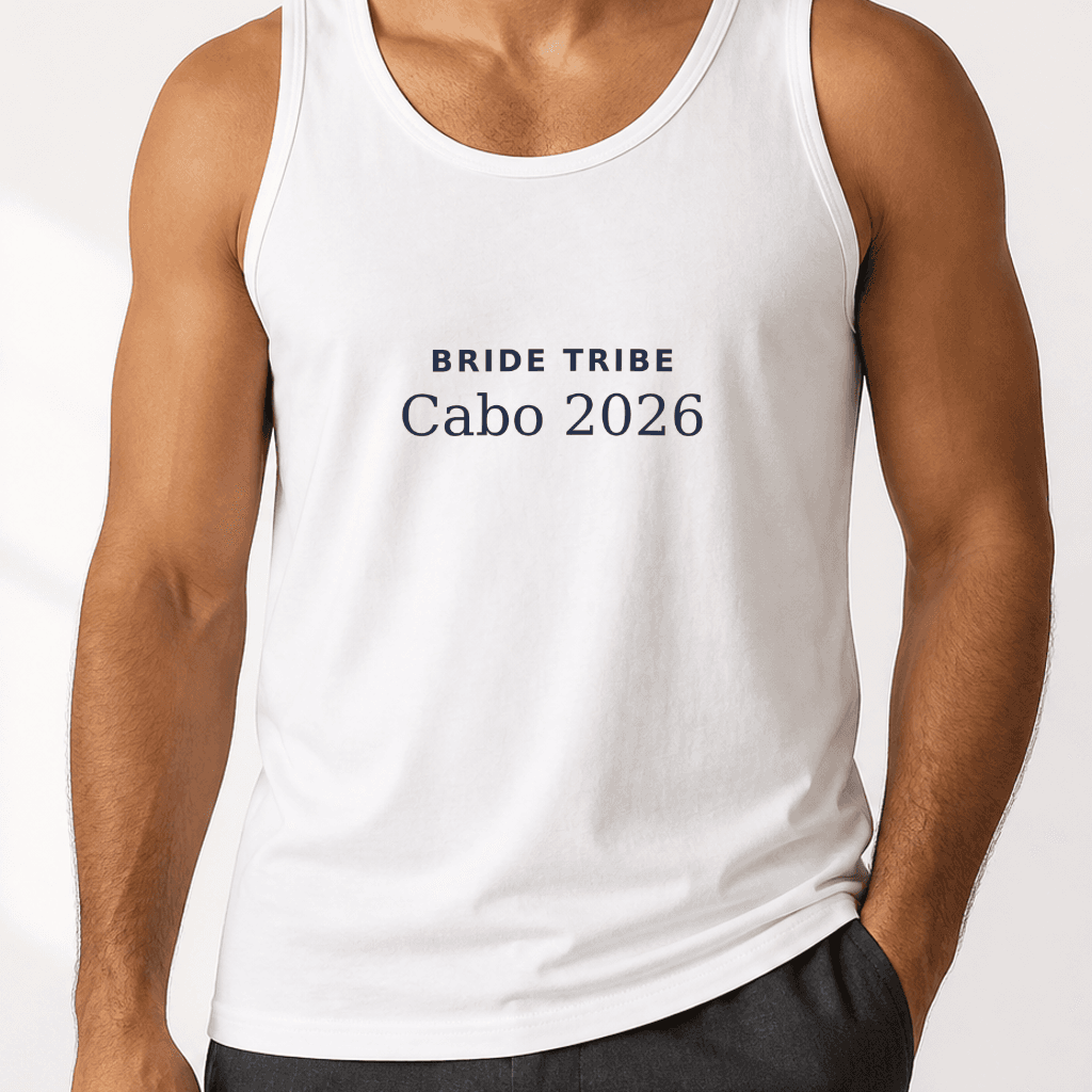Bachelorette Party Tank Top — White