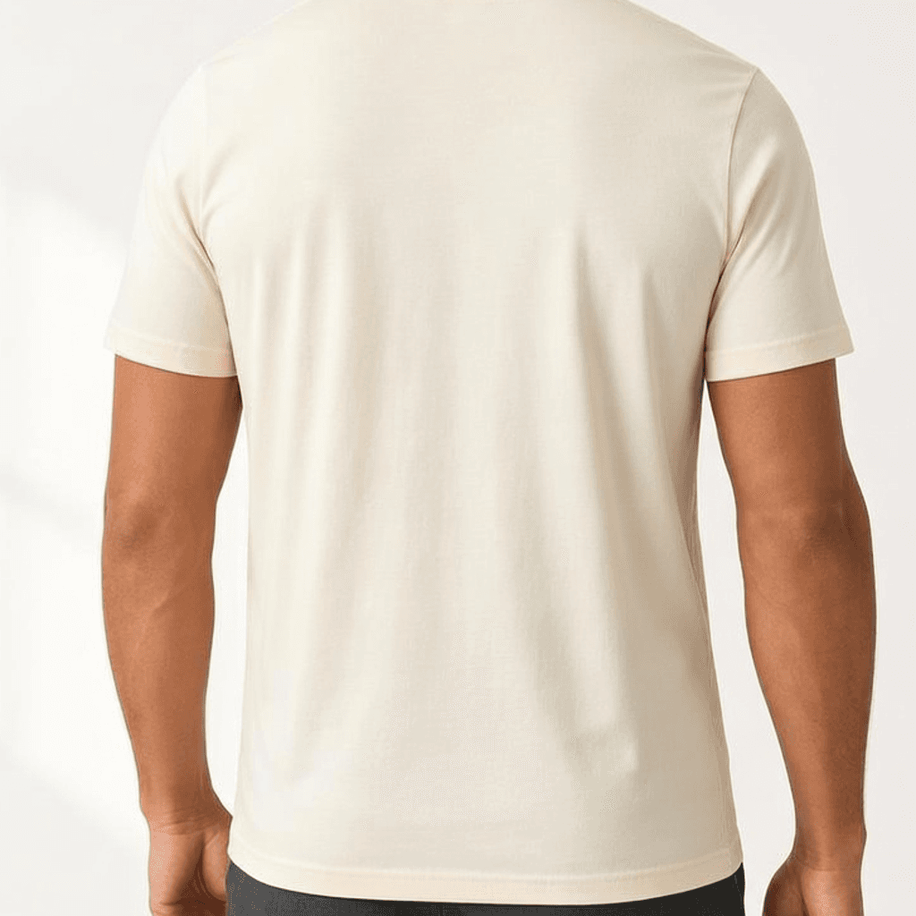 Back — blank, front print only