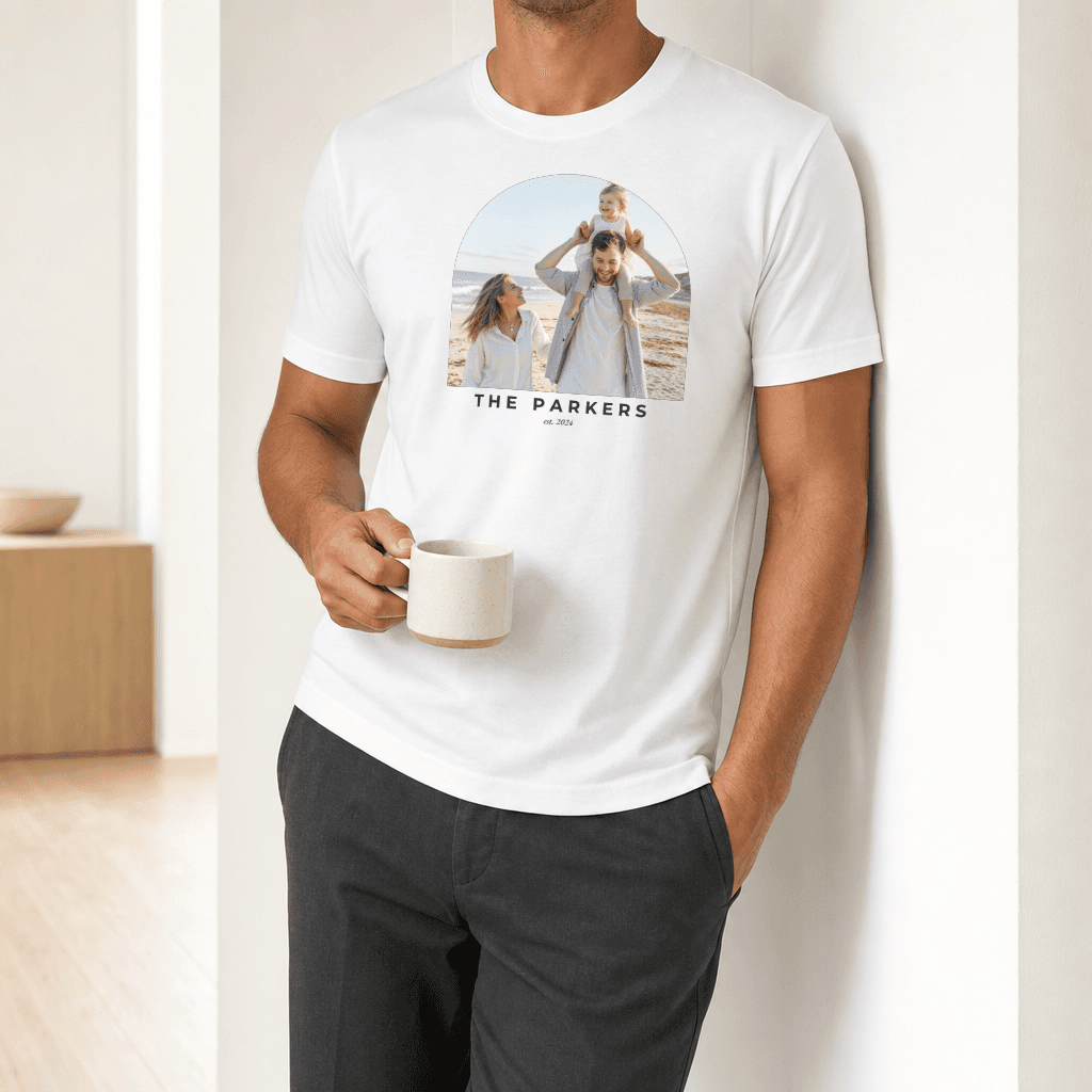 Family Matching T-Shirt worn casually